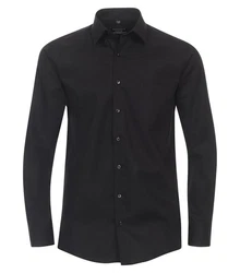 Redmond Businesshemd Comfort Fit Regular Fit Schwarz
