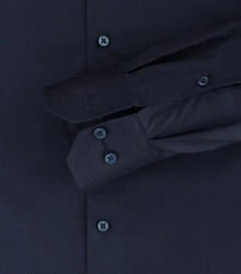 Redmond Businesshemd Comfort Fit Regular Fit Dunkelblau/Hellblau