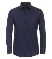 Redmond Businesshemd Comfort Fit Regular Fit Dunkelblau/Hellblau