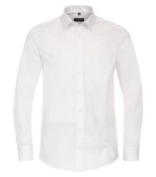 Redmond Businesshemd Body Cut Weiß/Creme