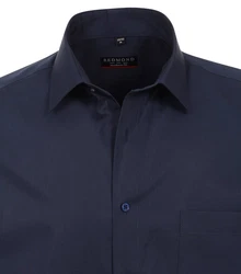 Redmond Businesshemd Body Cut Dunkelblau