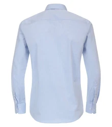 Redmond Businesshemd Body Cut Hellblau/Blau/Dunkelblau