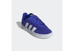 adidas Sportswear GRAND COURT ALPHA Sneaker Design inspiriert vom adidas Campus cyanblau/weiß