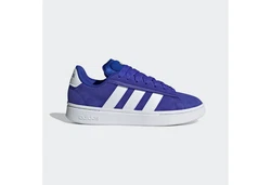 adidas Sportswear GRAND COURT ALPHA Sneaker Design inspiriert vom adidas Campus cyanblau/weiß
