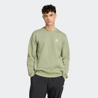 adidas Sportswear Sweatshirt ESSENTIALS FLEECE Khaki/Grün/Dunkelgrün/Hellgrün
