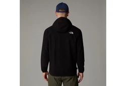 The North Face 100 Glacier Herren Hoodie schwarz