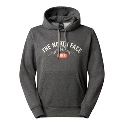 The North Face Kapuzensweatshirt Varsity Graphic grau