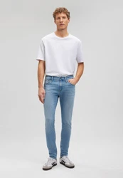 Mavi Skinny-fit-Jeans JAMES Hellblau/Blau