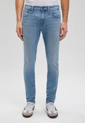 Mavi Skinny-fit-Jeans JAMES Hellblau/Blau
