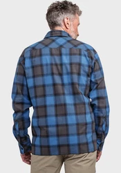 Schöffel Langarmhemd Style Poplar Blau/Grau/Hellblau/Dunkelblau