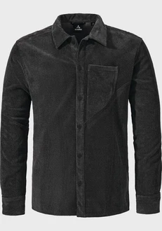 Schöffel Hemd Style Lodos Schwarz/Dunkelgrau/Grau