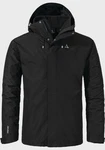 Schöffel 3in1 Jacket Style Okere MNS Schwarz/Grau/Braun/Dunkelgrau