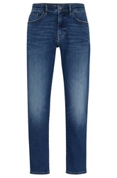 BOSS 5-Pocket Jeans MAINE Regular Fit Dunkelblau/Blau/Hellblau