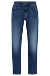BOSS 5-Pocket Jeans MAINE Regular Fit Dunkelblau/Blau/Hellblau