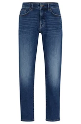 BOSS 5-Pocket Jeans MAINE Regular Fit Dunkelblau/Blau/Hellblau