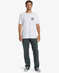 Billabong T-Shirt Rockies Weiß/Hellgrau/Grau