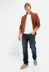 camel active 5-Pocket Jeans Dunkelblau/Blau/Hellblau