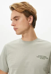 T-Shirt Kurzrmelig Rundhalsausschnitt Tshirt