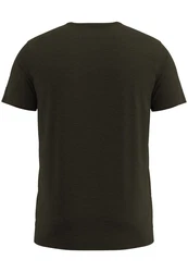 FORSBERG T-Shirt Lokison Dunkelgrün/Braun