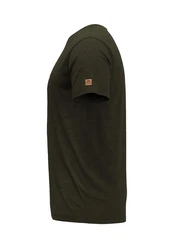 FORSBERG T-Shirt Lokison Dunkelgrün/Braun