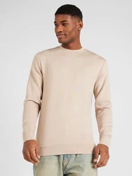 SELECTED HOMME Sweatshirt SLHEMANUEL Khaki/Beige/Braun