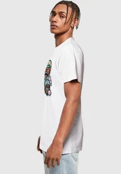 MisterTee T-Shirt Crew Luv Tee Weiß/Grün/Rosa/Creme