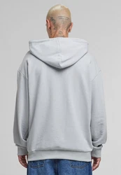 URBAN CLASSICS Kapuzensweatshirt Light Terry Hoody Grau/Hellgrau