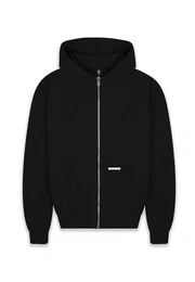 Sweatjacke Herren Super Heavy Blank Zip-Hoodie