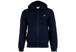 Lacoste Sweatshirt Sweatjacke mit Kapuze Dunkelblau/Blau