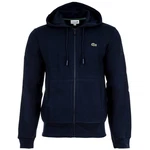 Lacoste Sweatshirt Sweatjacke mit Kapuze Dunkelblau/Blau