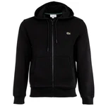 Lacoste Sweatshirt Sweatjacke mit Kapuze Schwarz
