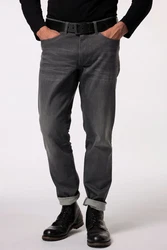 JP1880 5-Pocket-Jeans FLEXNAMIC Bauchfit Regular Fit Dunkelgrau/Grau