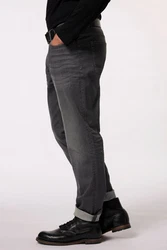 JP1880 5-Pocket-Jeans FLEXNAMIC Bauchfit Regular Fit Dunkelgrau/Grau