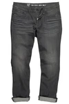 JP1880 5-Pocket-Jeans FLEXNAMIC Bauchfit Regular Fit Dunkelgrau/Grau