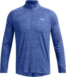 Under Armour Langarmshirt UA TECH TEXTURED 1/2 ZIP Blau/Rot/Hellblau/Dunkelblau