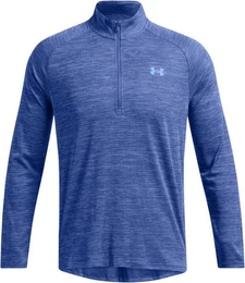 Langarmshirt UA TECH TEXTURED 1/2 ZIP 432 TECH BLUE