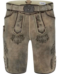 Trachtenhose Kurze Lederhose Ostsee mit Grtel