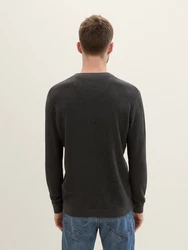 TOM TAILOR Rundhalspullover (1-tlg) 