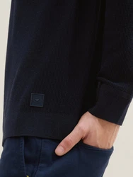 TOM TAILOR Rundhalspullover (1-tlg) 