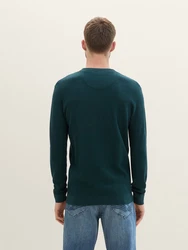 TOM TAILOR Rundhalspullover (1-tlg) 