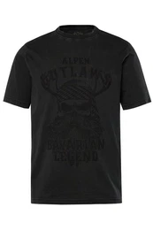 T-Shirt JP 1880 T-Shirt Trachten Halbarm Brustprint
