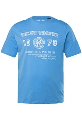 John F. Gee T-Shirt Half-Sleeve mit Print 