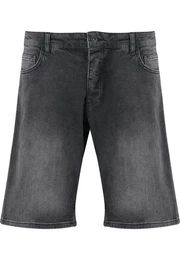 Stoffhose Herren 2Y Basic Slim Fit Denim Shorts (1-tlg)