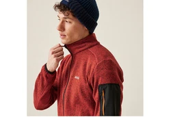 Regatta Fleecejacke Newhill Rot/Orange/Braun/Bordeaux/Dunkelrot