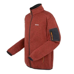 Regatta Fleecejacke Newhill Rot/Orange/Braun/Bordeaux/Dunkelrot