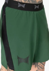 TAPOUT Herren Training Shorts Dunkelgrün/Grün