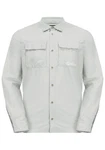 Jack Wolfskin Langarmhemd BARRIER LS SHIRT Grau/Hellgrau