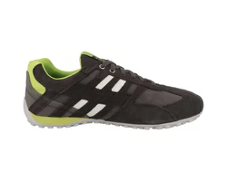 Geox U Sneaker Snake A Dunkelgrün/Schwarz/Neonfarben/Grün