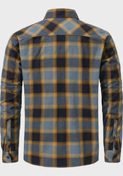 Schöffel Langarmhemd Style Poplar Braun/Blau/Hellblau