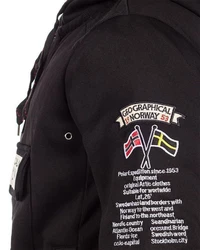 Geographical Norway Kapuzenpullover Herren Hoodie bagymclass Schwarz